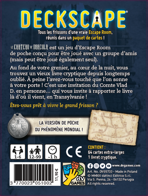 DECKSCAPE - Le Château de Dracula - FR