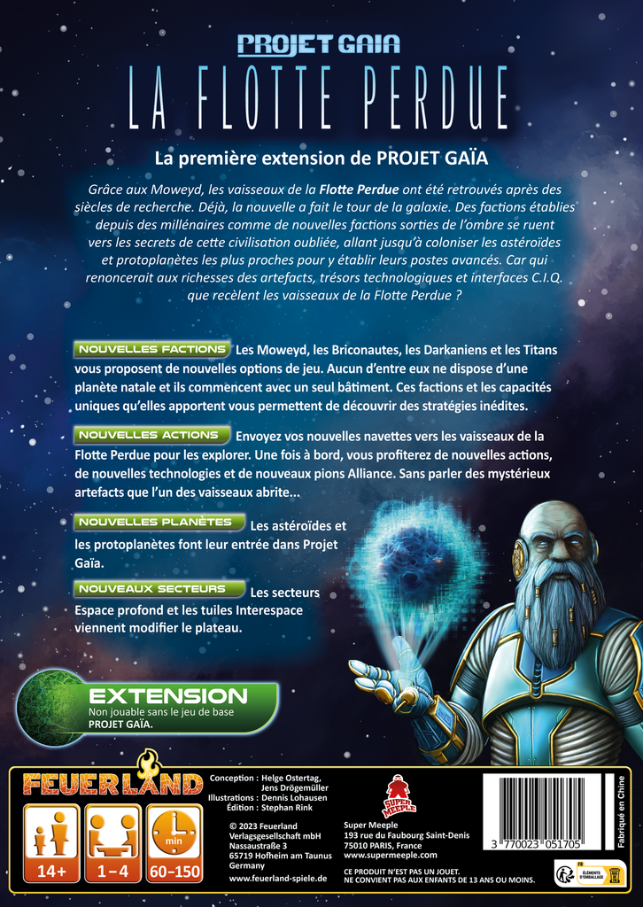 Projet Gaia - Ext. La Flotte Perdue - FR