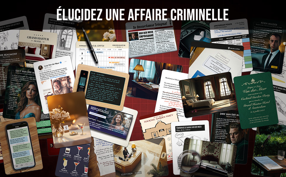 Dossiers Criminels : Pocket - Qui a tué Jasper Van Der Meer? - FR