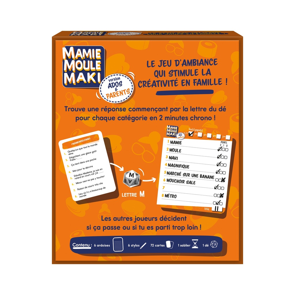 Mamie Moule Maki : Ados &amp; Parents - FR