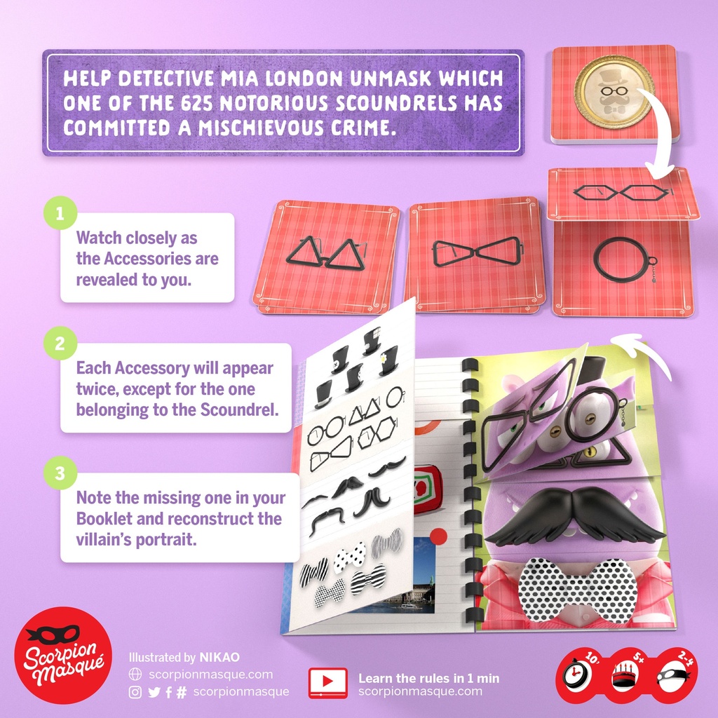 MIA LONDON and the case of the 625 scoundrels!