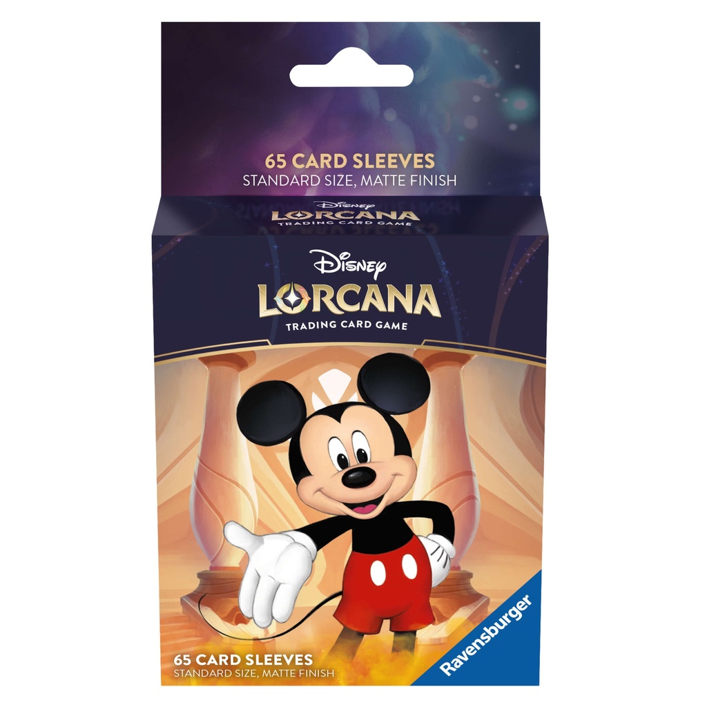 Disney Lorcana : Set 1 - Card sleeves pack C (Mickey Mouse) - MLV