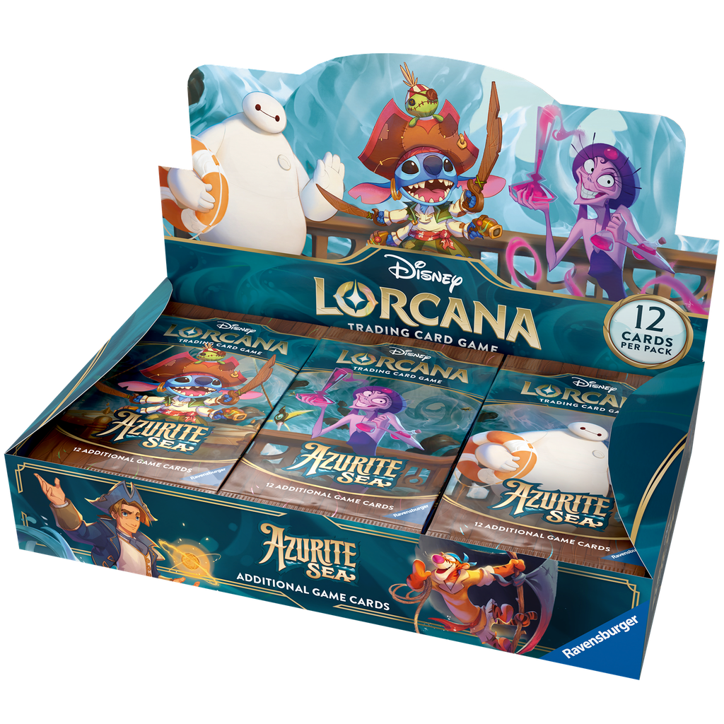 Disney Lorcana : Set 6 - Azurite Sea - Booster Pack - Display (x24) - EN