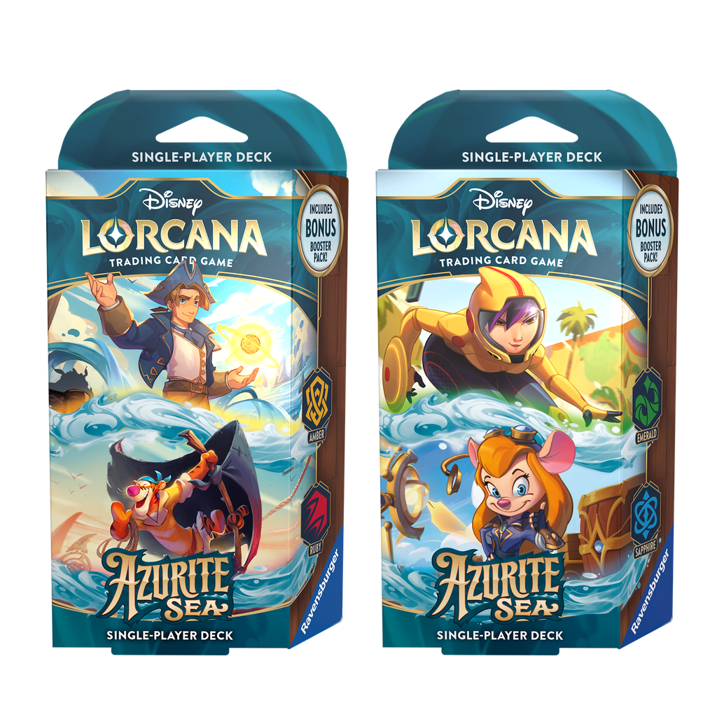 Disney Lorcana : Set 6 - Azurite Sea - Starter Deck Assortment (x8) - EN