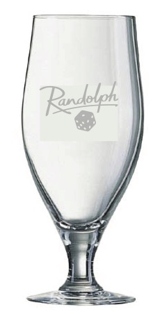 [RPL-GLASS-BEER-12OZ-CERVOISE] Verre à bière 12 oz Randolph (Cervoise)