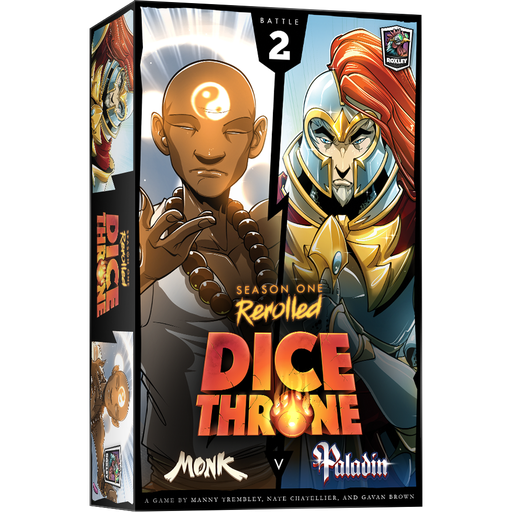 [LKY DTH-R02-FR] Dice Throne Sais.1 : Moine vs. Paladin - FR