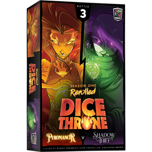 [LKY DTH-R03-FR] Dice Throne Sais.1 : Pyromancien vs. Voleur de l'ombre - FR