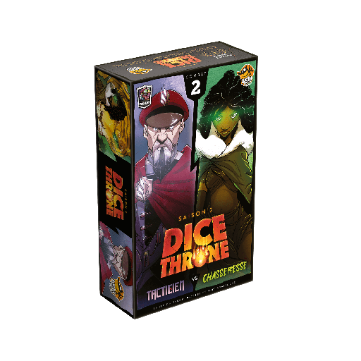 [LKY DTH-R10-FR] Dice Throne Sais.2 : Tacticien vs. Chasseresse - FR