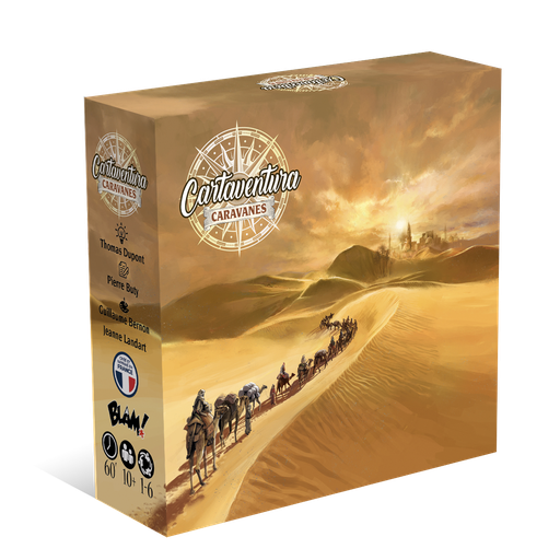 [BLM059CA] Cartaventura : Caravanes - FR