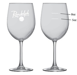 [RPL-GLASS-WINE-12OZ-ALTO-5OZ/8OZ] Coupe à vin 12 oz Randolph - 5 oz / 8 oz