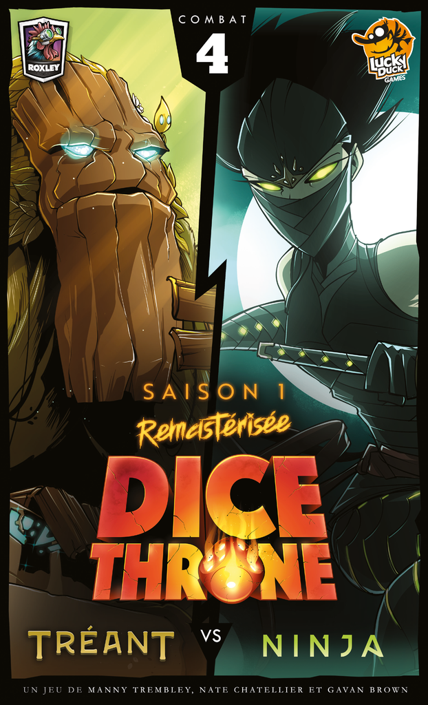 Dice Throne Sais. 1 - Treant contre Ninja