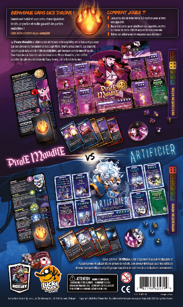 Dice Throne Sais. 2 - Artificier vs. Pirate Maudite