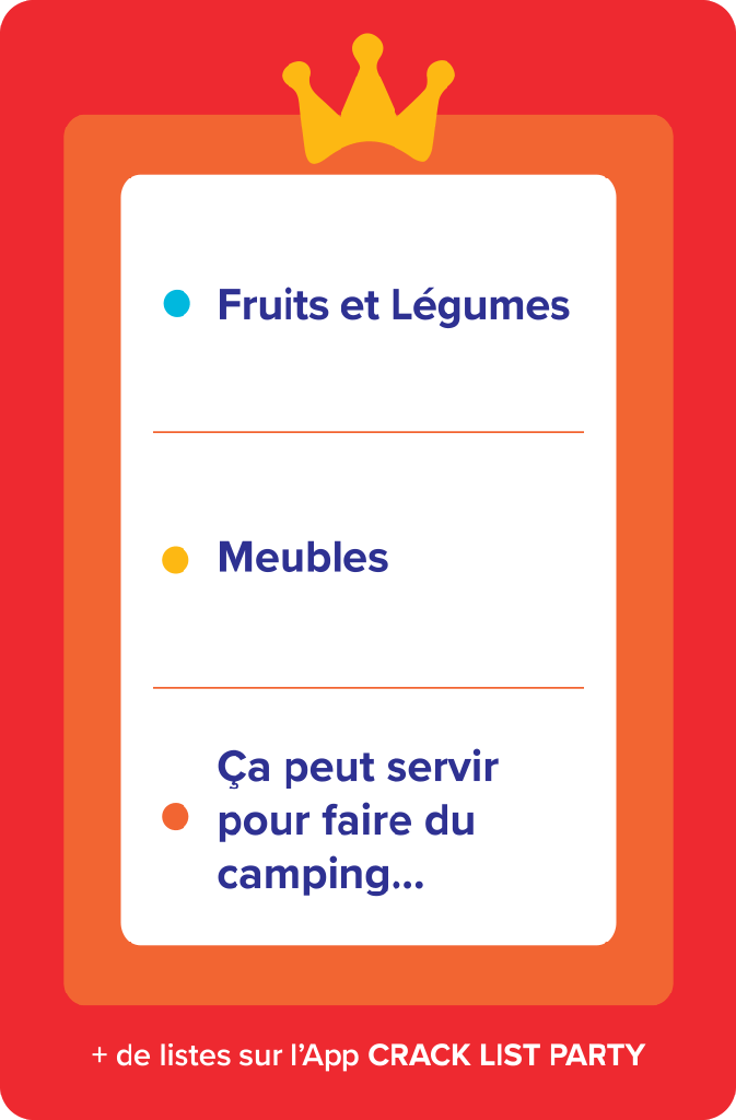 Crack List - Version Québécoise - FR