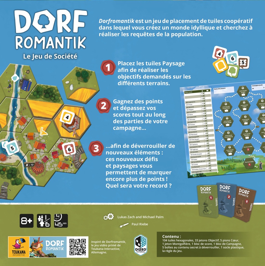 Dorfromantik : le jeu de société - FR