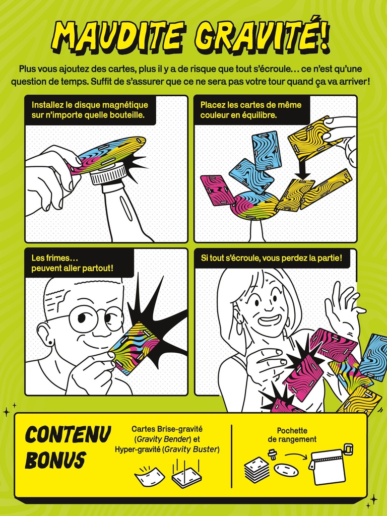 Instable - Cards vs Gravity (Édition Québécoise) - FR