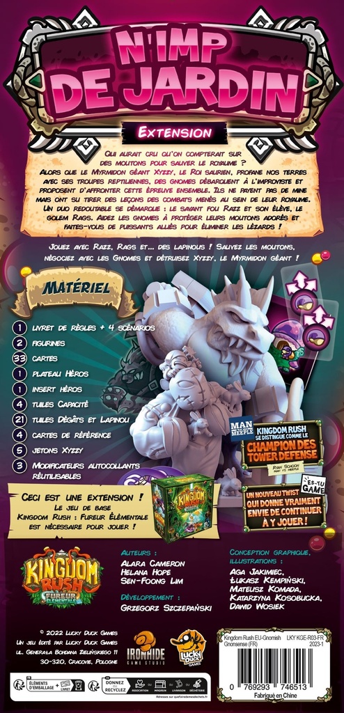 Kingdom Rush 2 - Ext. N'imp de jardin - FR