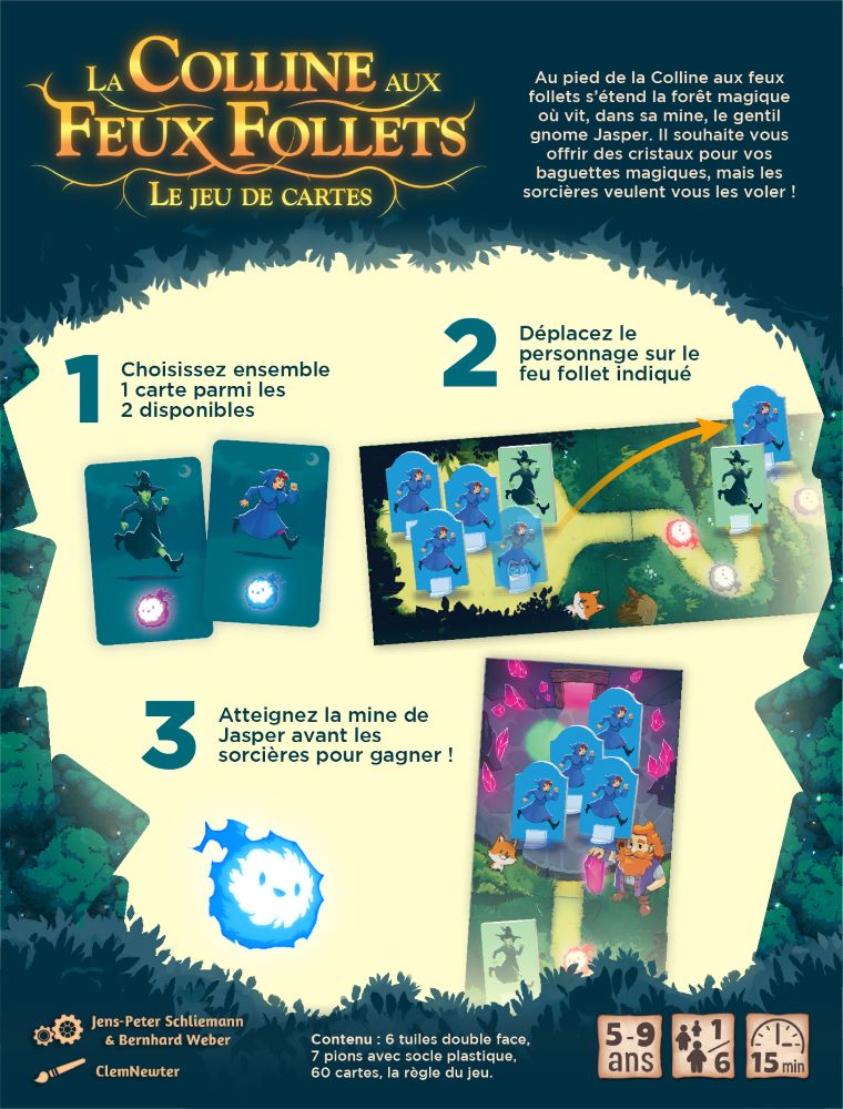 La colline aux feux follets - Le jeu de cartes - FR