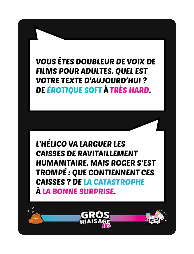 Gros Niaisage - Version Québécoise de Top Ten +18 - FR