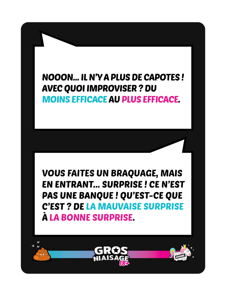 Gros Niaisage - Version Québécoise de Top Ten +18 - FR