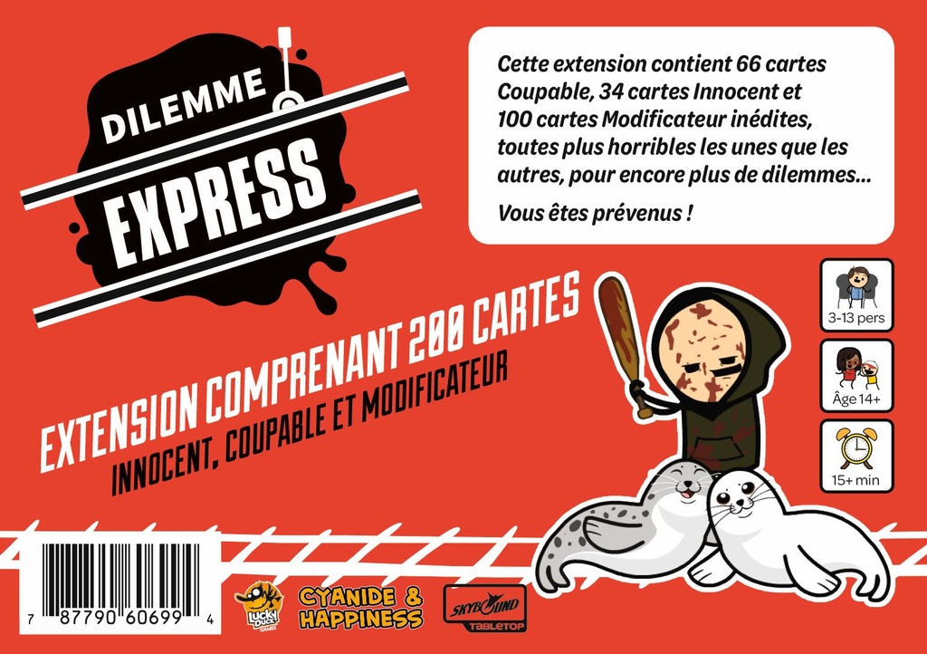 Dilemme Express - Ext. 18+ - FR