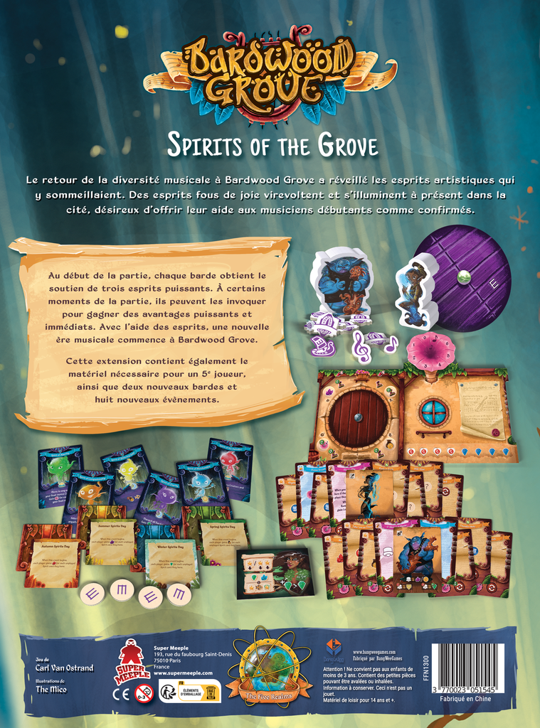 Bardwood Grove - Ext. Spirits of the Grove - FR