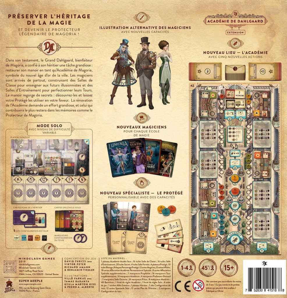 Trickerion - Ext. Académie de Dahlgaard - FR