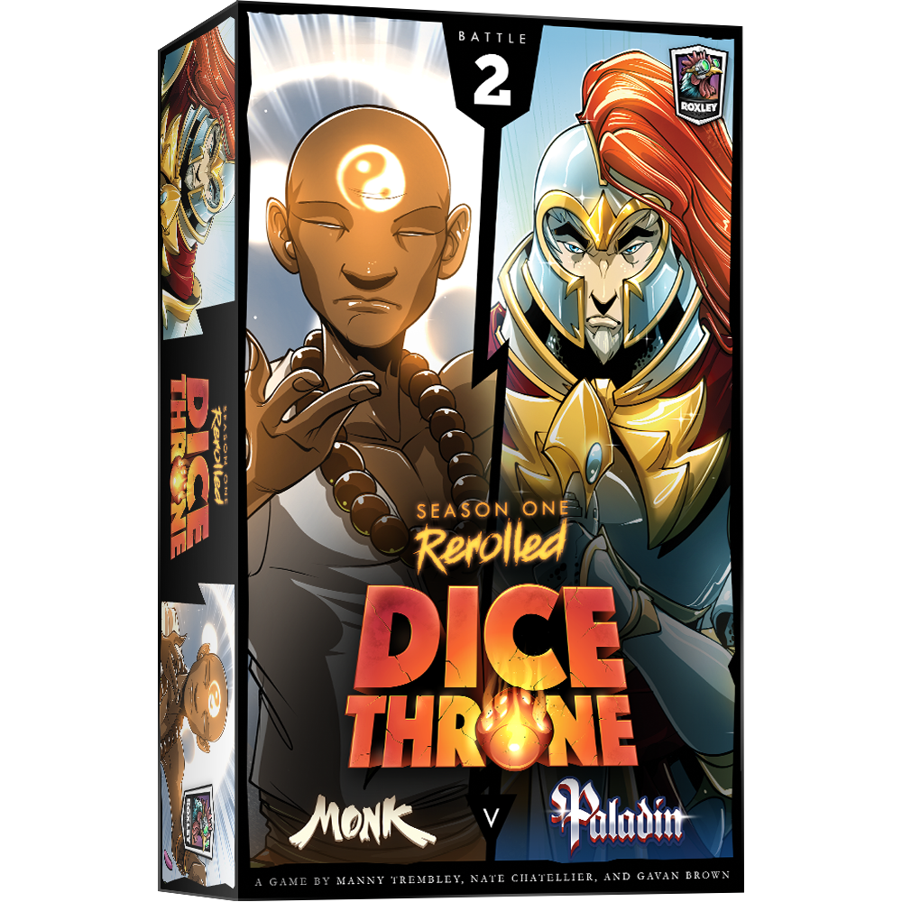 Dice Throne Sais.1 - Moine vs. Paladin - FR