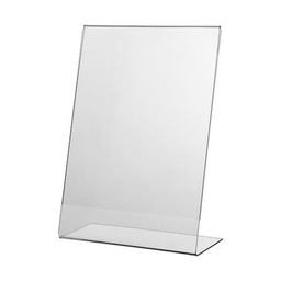 Porte-affiche transparent 8 1⁄2 x 11 po - Lot de 18 - USAGÉ
