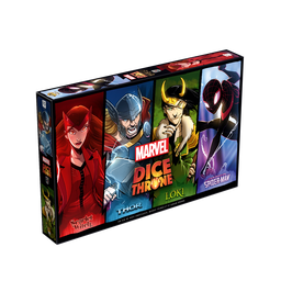 [LKY MDT-R01-FR] Marvel Dice Throne - Scarlet Witch vs Thor vs Loki vs Spider-Man - FR