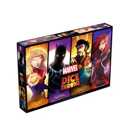 [LKY MDT-R02-FR] Marvel Dice Throne - Black Widow vs Doctor Strange vs Captain Marvel vs Black Panther - FR